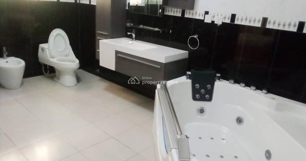 4 Bedroom Duplex with Staff Quarters in a Gated Community, Airport Residential Area, Accra, Detached Duplex for Rent