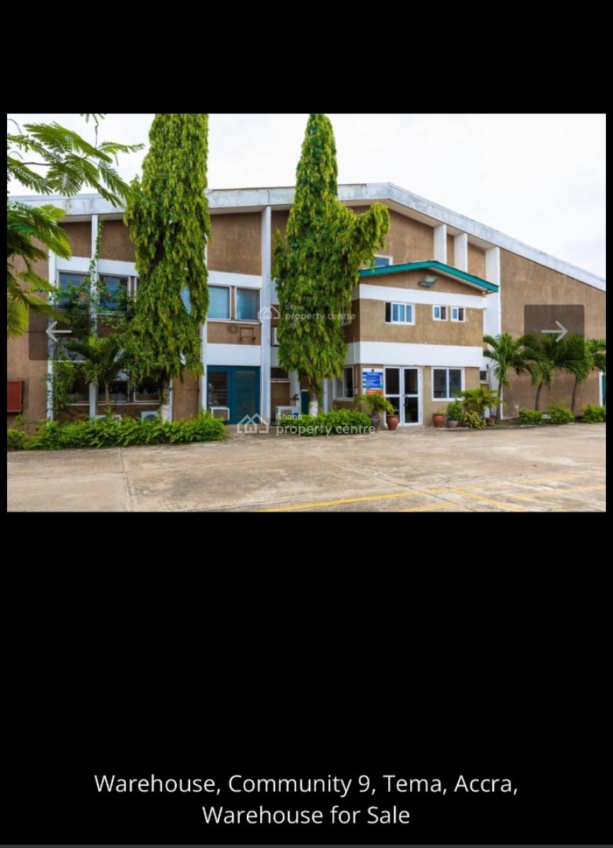 Warehouse and Offices on 2.5 Acre Land - Com 9, Com9, Tema, Accra, Warehouse for Sale