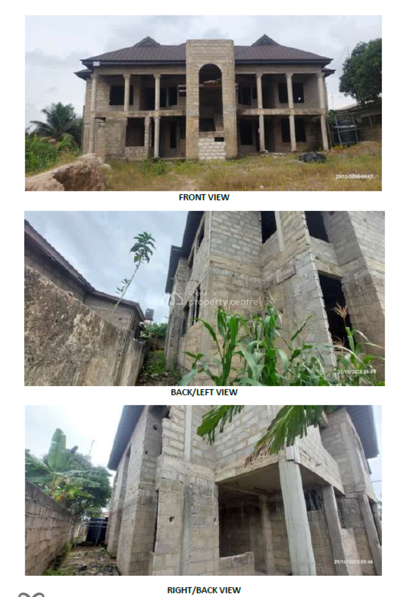 Commercial Uncompleted Residential Property, Kwamo, Ejisu-juaben Municipal, Ashanti, Commercial Property for Sale
