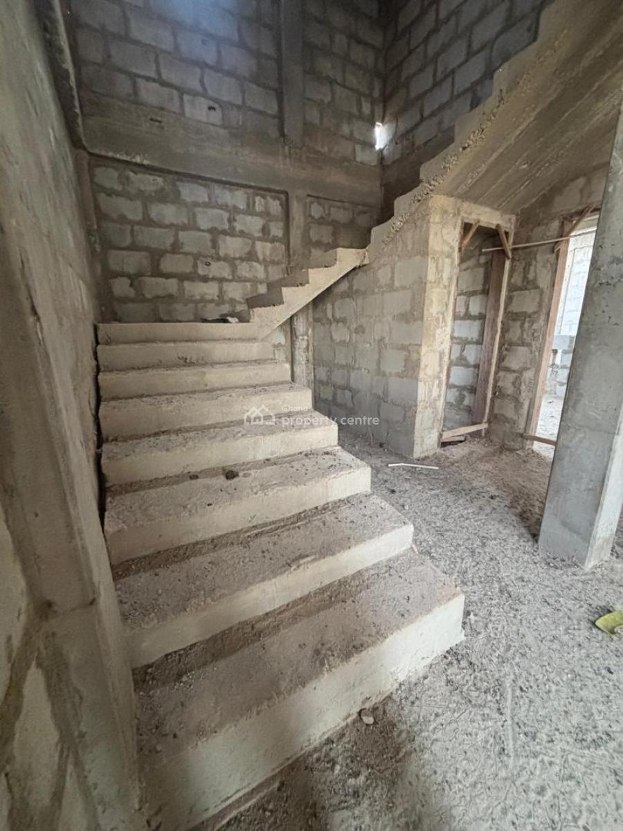 Uncompleted Four (4) Bedroom Storey House Ideal for Completion to Your Taste, Kumasi Metropolitan, Ashanti, House for Sale
