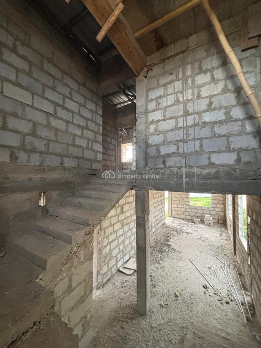 Uncompleted Four (4) Bedroom Storey House Ideal for Completion to Your Taste, Kumasi Metropolitan, Ashanti, House for Sale