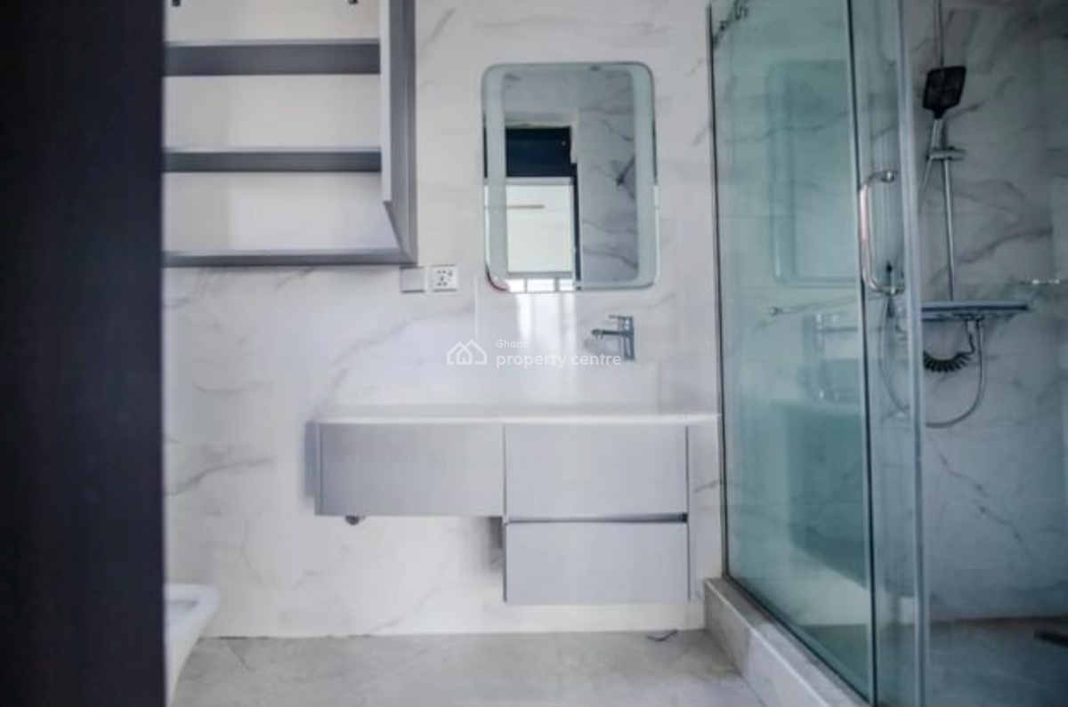 Serviced 2 Bedroom Apartment, Mahama Road, East Airport, Airport Residential Area, Accra, Apartment for Rent