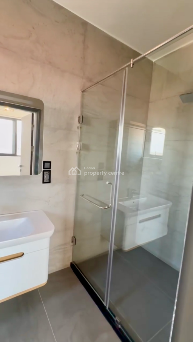 Semi Furnished 2 Bedroom Apartment with Gym and Rooftop Lounge, Adjiringanor, East Legon, Accra, Apartment for Rent