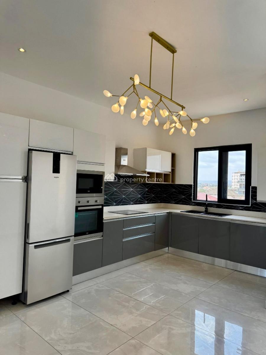 Semi Furnished 2 Bedroom Apartment with Gym and Rooftop Lounge, Adjiringanor, East Legon, Accra, Apartment for Rent