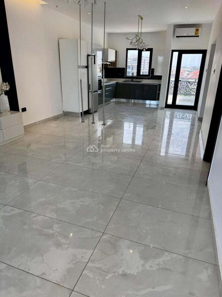 Semi Furnished 2 Bedroom Apartment with Gym and Rooftop Lounge, Adjiringanor, East Legon, Accra, Apartment for Rent