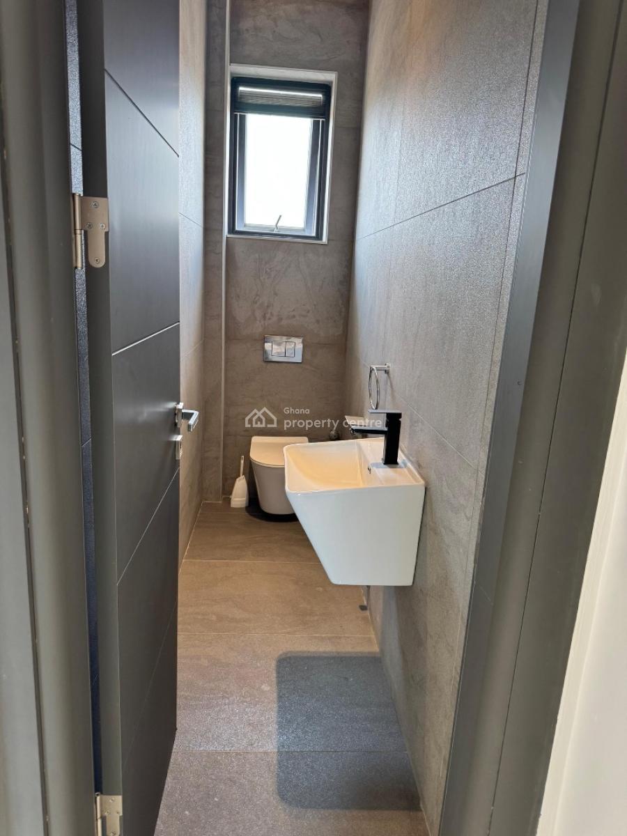 Semi Furnished 3 Bedroom Apartment with Gym and Rooftop Lounge, Adjiringanor, East Legon, Accra, Apartment for Rent