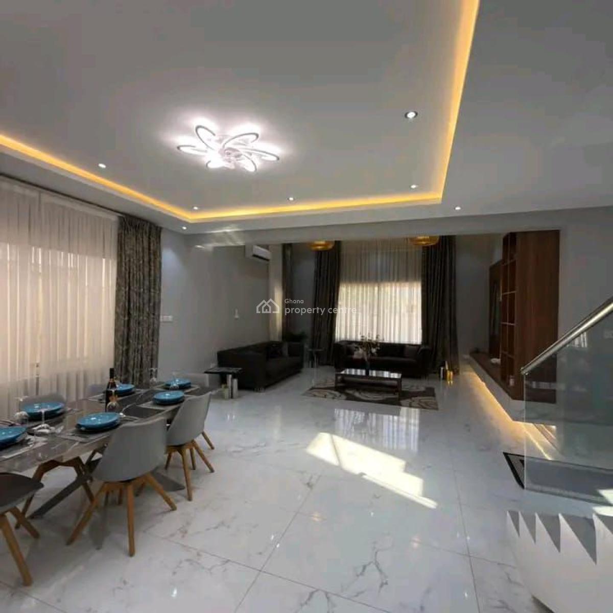 Ultra-modern 4-bedroom+bq@ East Airport, Accra, East Airport, Airport Residential Area, Accra, Townhouse for Sale