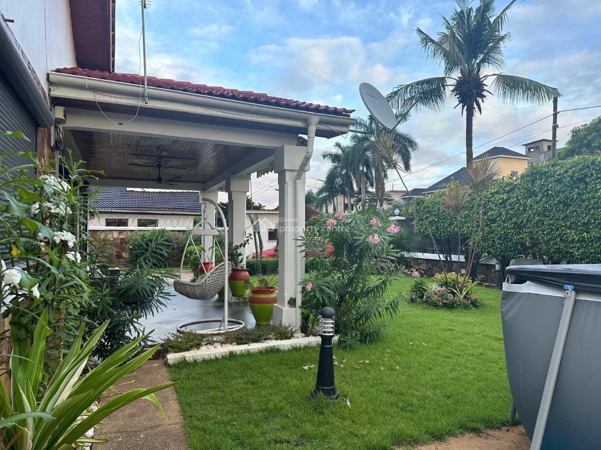 4 Bedrooms Furnished at East Legon, a&c Mall, East Legon, Accra, Detached Duplex for Rent