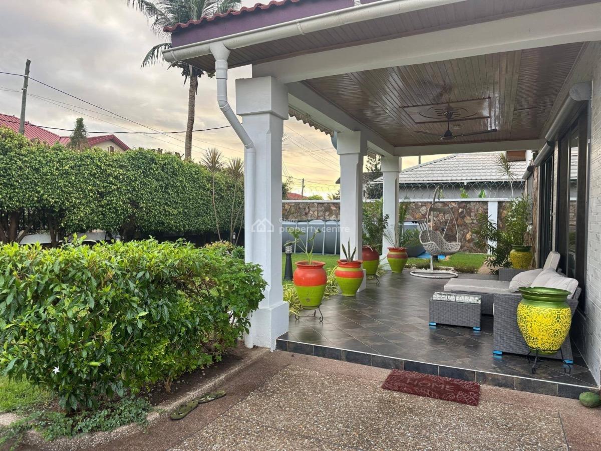 4 Bedrooms Furnished at East Legon, a&c Mall, East Legon, Accra, Detached Duplex for Rent