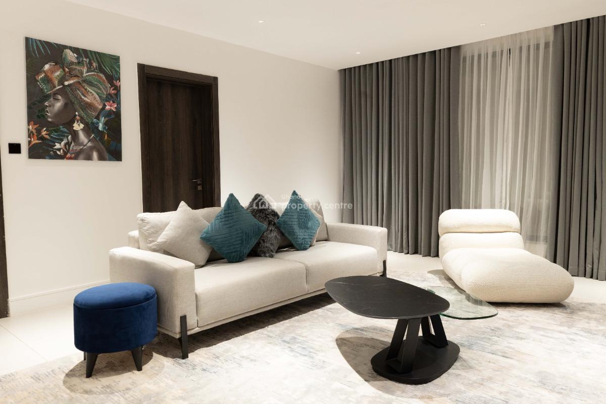 Luxury One Bedroom Apartment, Sasso Street, Adjiringanor, East Legon, Accra, Mini Flat for Rent