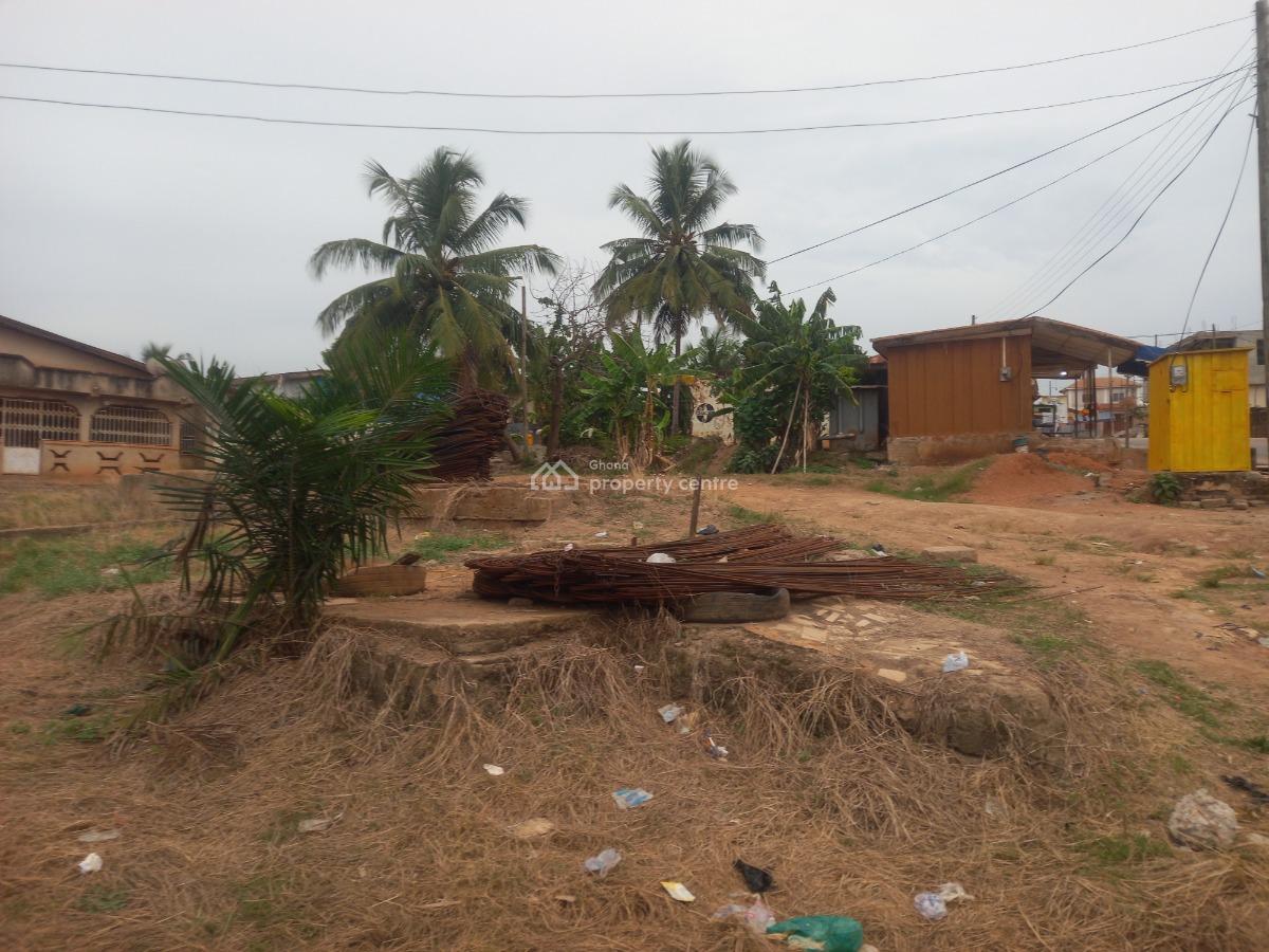 Main Road Side Plot ( 160*100) Ft, Pokukrom, Near Tanoso,apatrapa, Sofoline, Abuakwa., Kumasi Metropolitan, Ashanti, Mixed-use Land for Sale