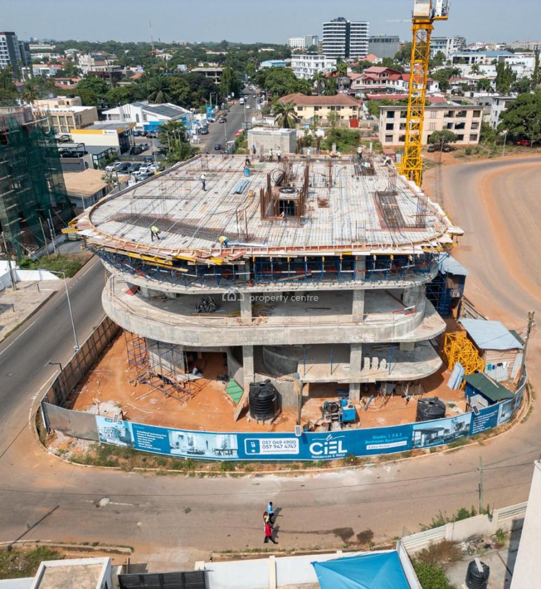 1,2, 3 Bedroom Apartment (offplan), Labone, North Labone, Accra, Apartment for Sale