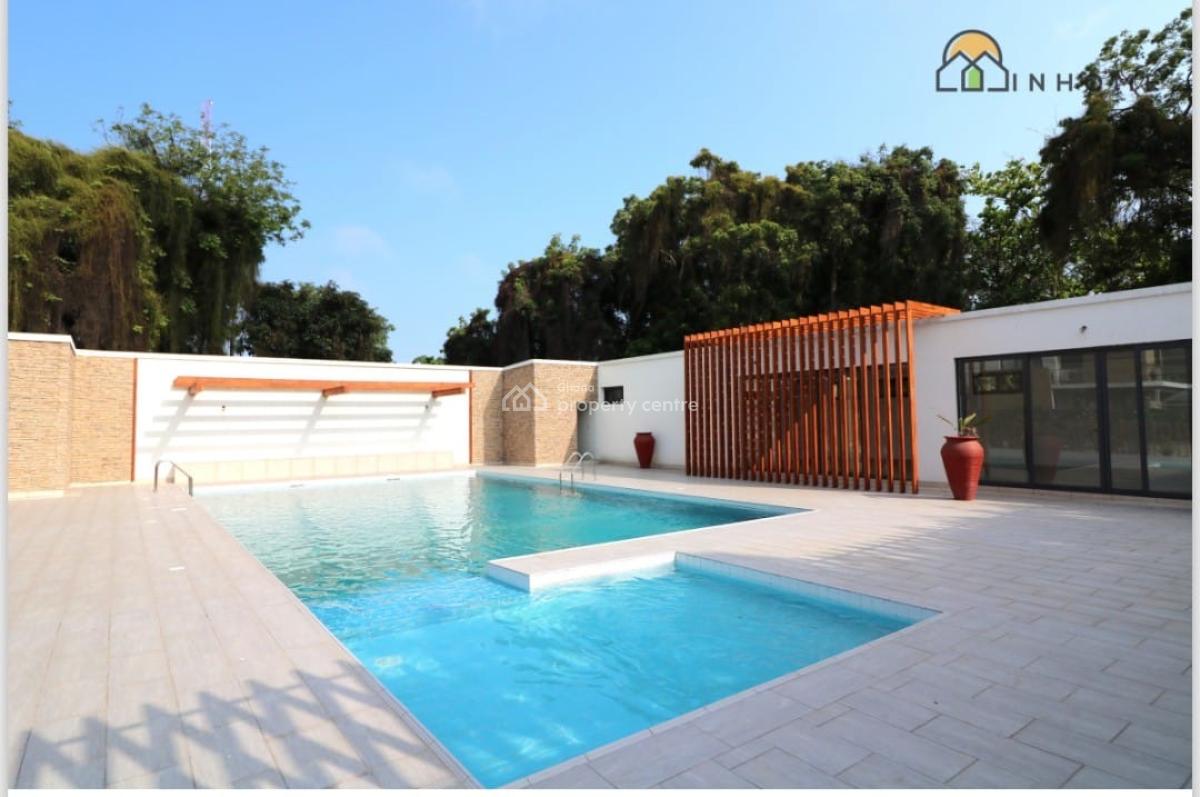 5 Bedrooms Furnished at North Ridge, Around Germany Consulate, North Ridge, Accra, Townhouse for Rent