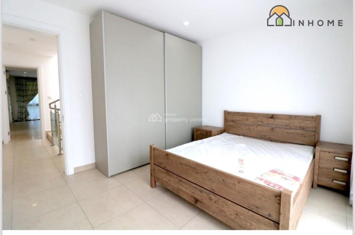 5 Bedrooms Furnished at North Ridge, Around Germany Consulate, North Ridge, Accra, Townhouse for Rent