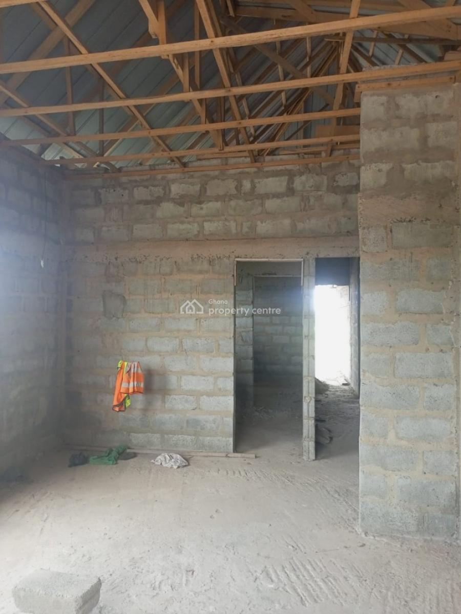 Uncompleted Four Bedroom, One Storey with Two Office Space, Bulasu Around Emefs Estate, Tema, Accra, Detached Duplex for Sale