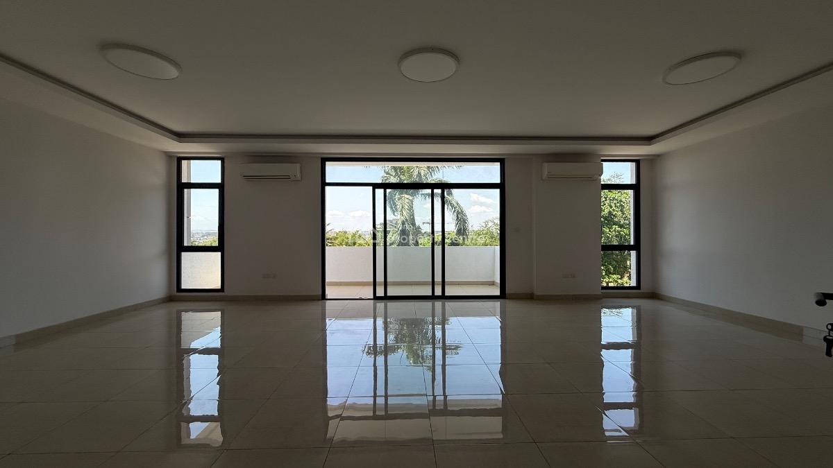 Serviced 3 Bedroom Apartment with Staff Quarters, Swimming Pool & Gym, Airport Residential Area, Accra, Apartment for Rent