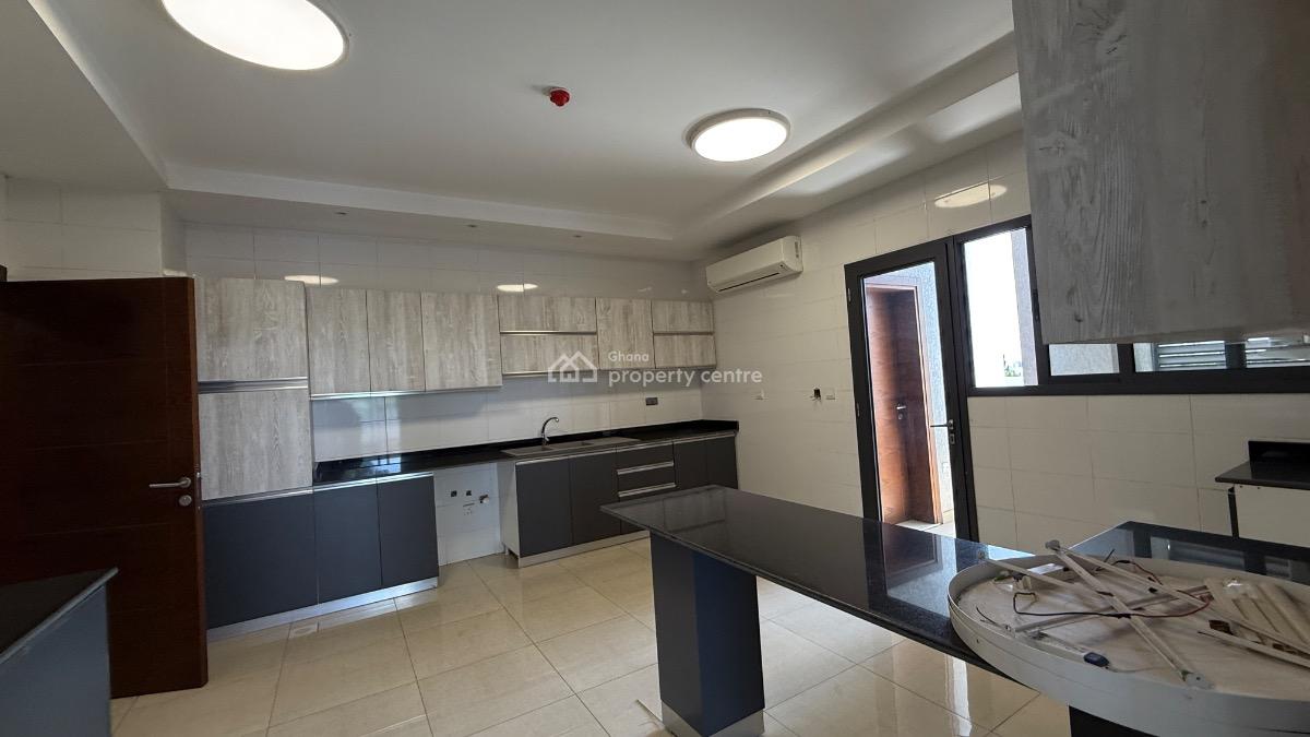 Serviced 3 Bedroom Apartment with Staff Quarters, Swimming Pool & Gym, Airport Residential Area, Accra, Apartment for Rent