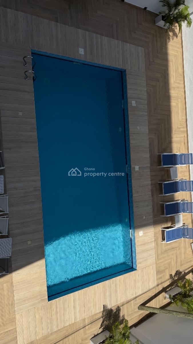 Serviced 3 Bedroom Apartment with Staff Quarters, Swimming Pool & Gym, Airport Residential Area, Accra, Apartment for Rent