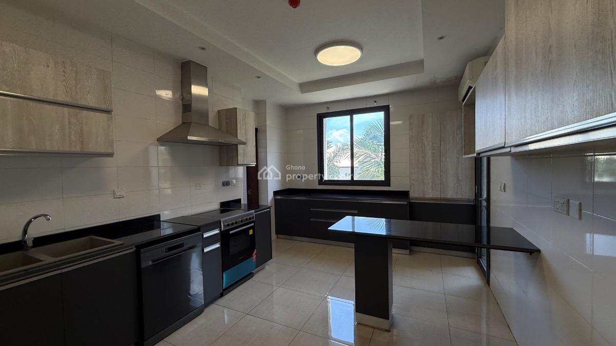Serviced 3 Bedroom Apartment with Staff Quarters, Pool & Gym, Airport Residential Area, Accra, Apartment for Rent