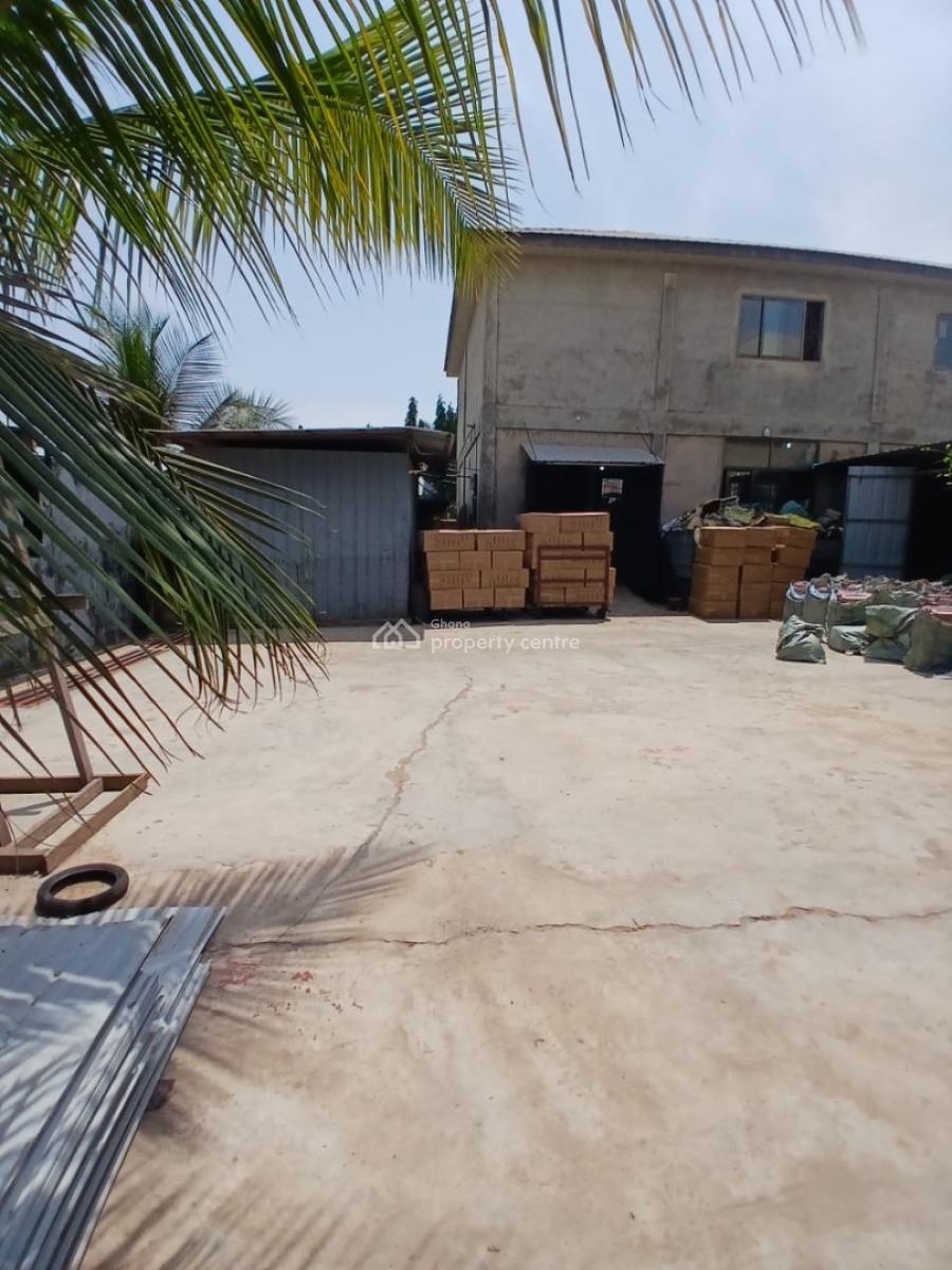 400sqm Warehouse with 4 Bedroom House, East Airport, Accra Metropolitan, Accra, House for Sale