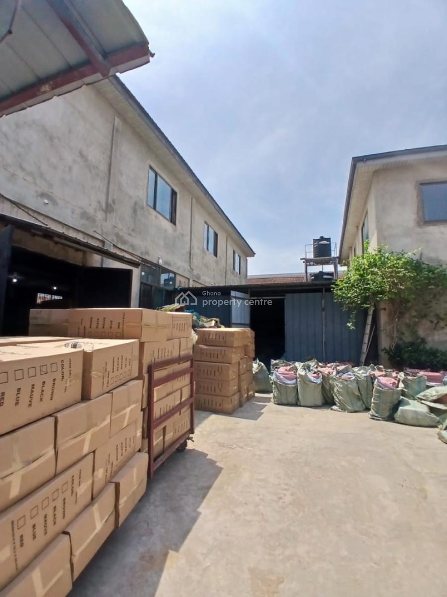 400sqm Warehouse with 4 Bedroom House, East Airport, Accra Metropolitan, Accra, House for Sale