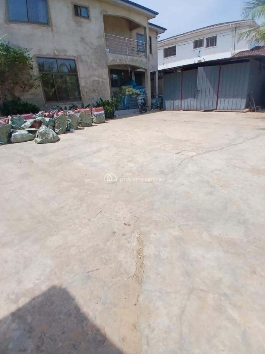 400sqm Warehouse with 4 Bedroom House, East Airport, Accra Metropolitan, Accra, House for Sale