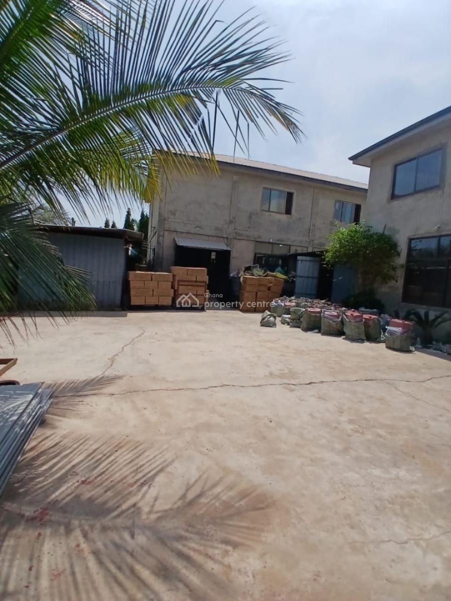 400sqm Warehouse with 4 Bedroom House, East Airport, Accra Metropolitan, Accra, House for Sale