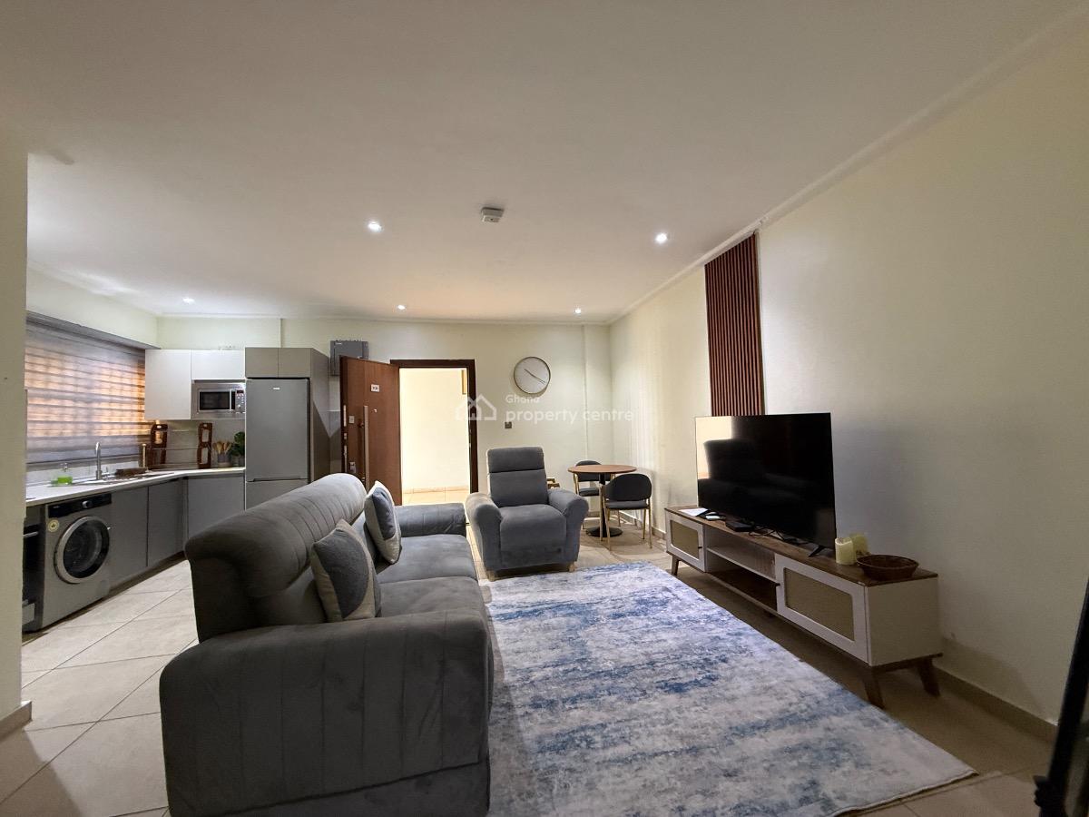 Furnished 2 Bedroom Apartment with Swimming Pool, Dzorwulu, West Airport, Airport Residential Area, Accra, Apartment for Rent