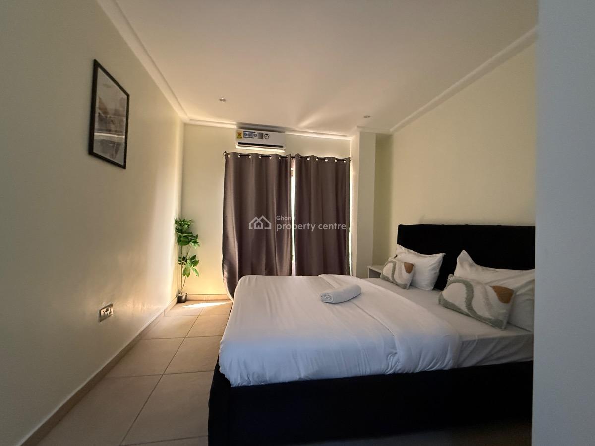 Furnished 2 Bedroom Apartment with Swimming Pool, Dzorwulu, West Airport, Airport Residential Area, Accra, Apartment for Rent