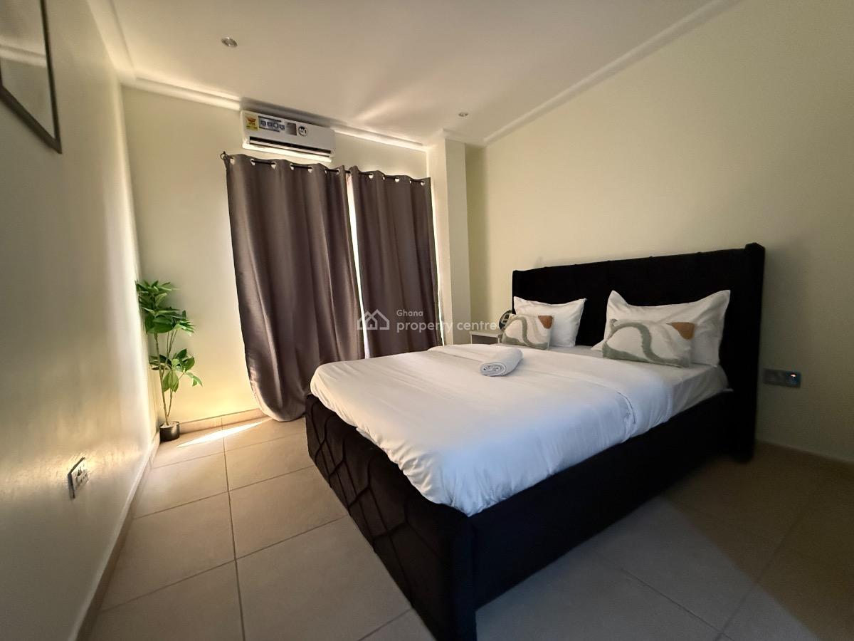 Furnished 2 Bedroom Apartment with Swimming Pool, Dzorwulu, West Airport, Airport Residential Area, Accra, Apartment for Rent