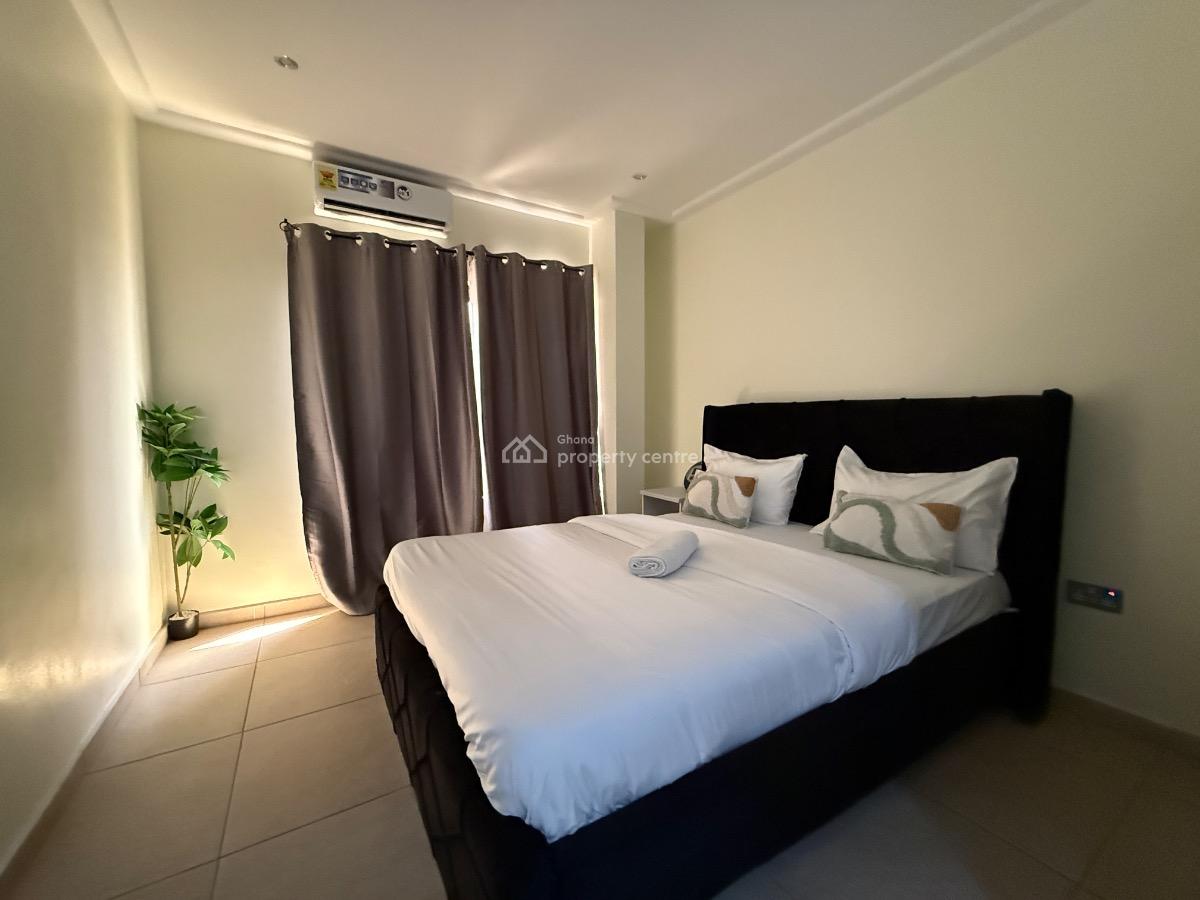 Furnished 2 Bedroom Apartment with Swimming Pool, Dzorwulu, West Airport, Airport Residential Area, Accra, Apartment for Rent