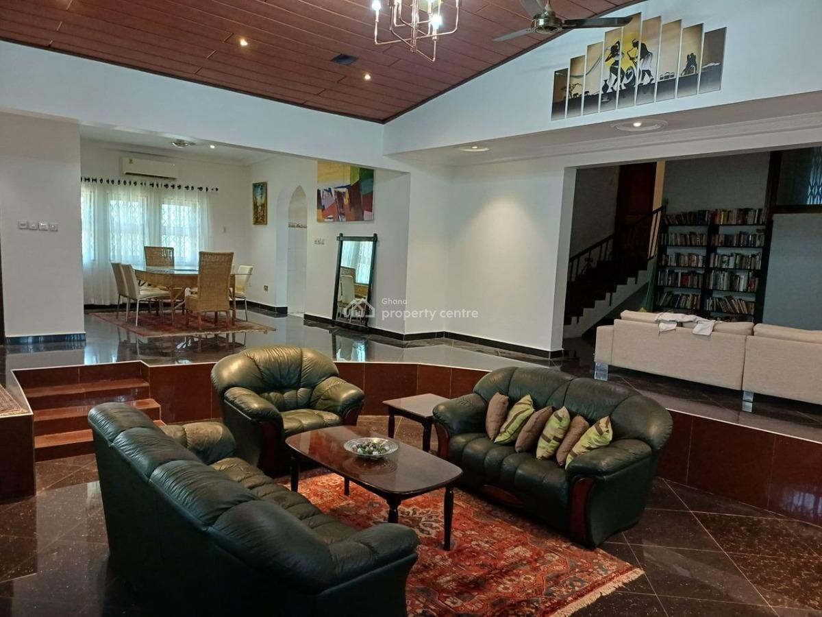 Executive 6 Bedrooms, East Airport, Airport Residential Area, Accra, House for Sale