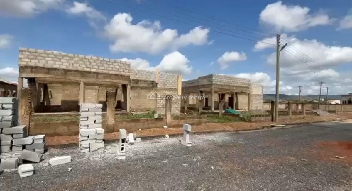 Uncompleted 3 Bedrooms at Lintel Level. Gated Community,18month Plan., Behind Valley View University, Oyibi, Accra, Detached Bungalow for Sale