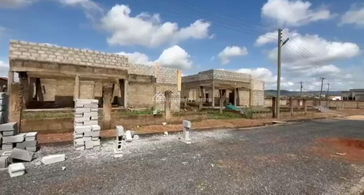 Uncompleted 3 Bedrooms at Lintel Level. Gated Community,20month Plan., Behind Valley View University, Oyibi, Accra, Detached Bungalow for Sale