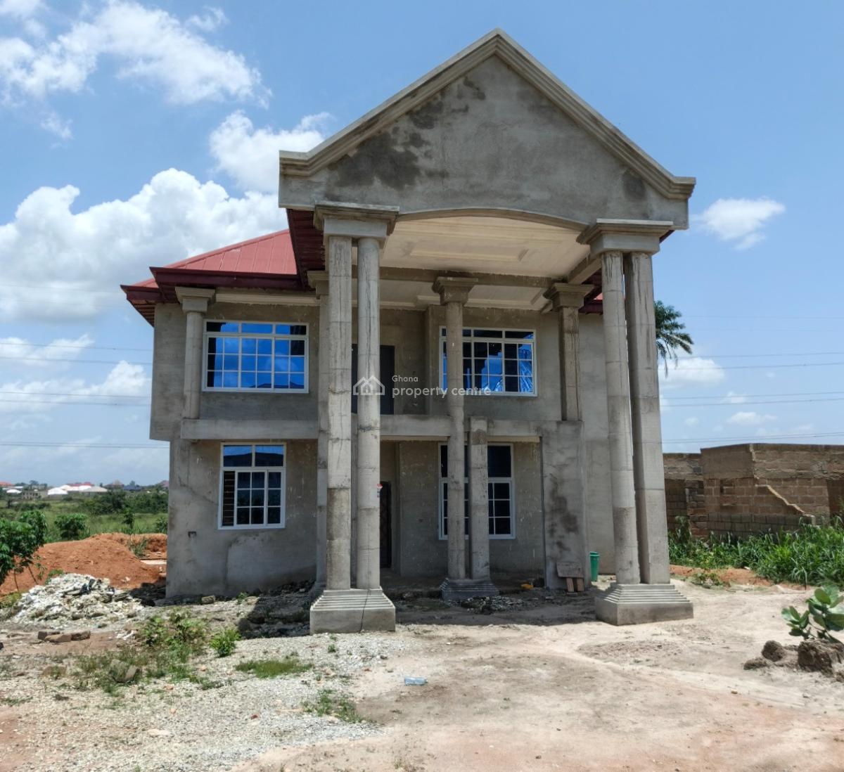 5 Bedrooms, Kwamo, on Tech Ejisu Tech., Kumasi Metropolitan, Ashanti, House for Sale