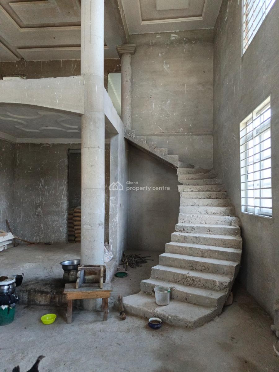 5 Bedrooms, Kwamo, on Tech Ejisu Tech., Kumasi Metropolitan, Ashanti, House for Sale