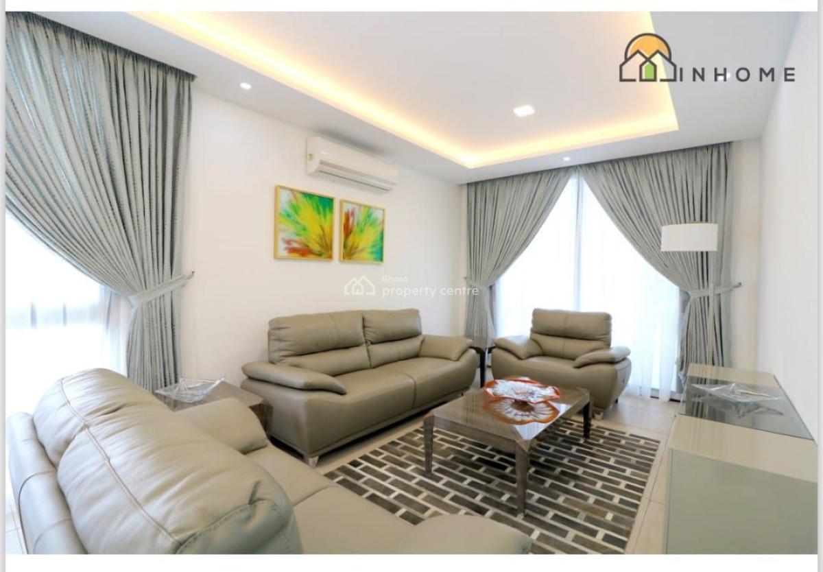 Luxurious Furnished 5 Bedrooms Townhome, North Ridge, Accra, Townhouse for Rent