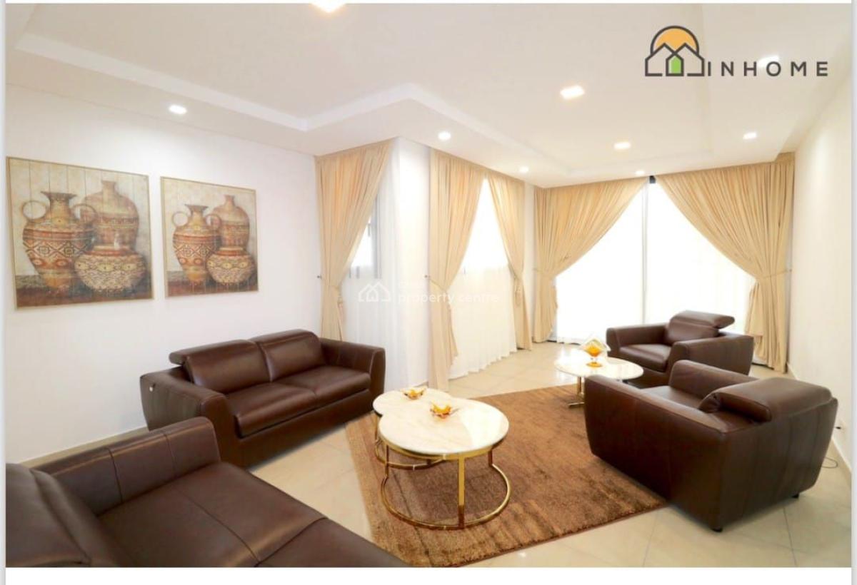 Luxurious Furnished 5 Bedrooms Townhome, North Ridge, Accra, Townhouse for Rent