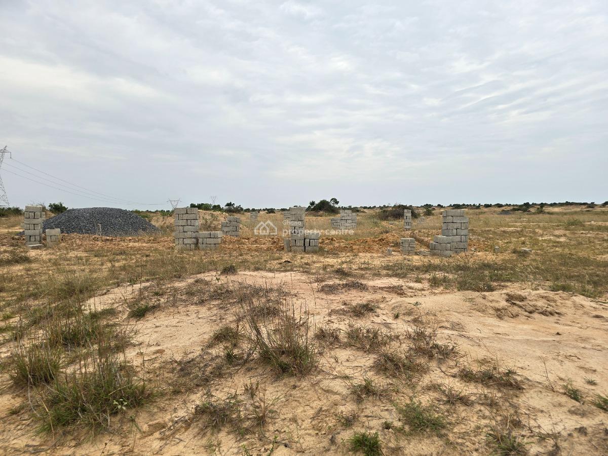 Demarcated Land, Free Documentation, Tsopoli Police Barrier, Tsopoli Skyport Phase 2, Tsopoli, Ningo Prampram District, Accra, Mixed-use Land for Sale