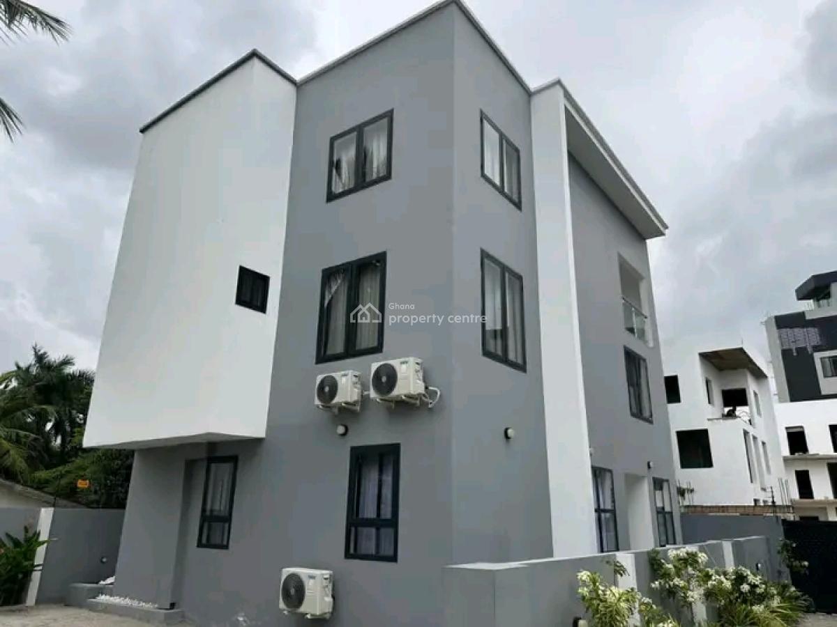 Modern Fully Furnished 4 Bedroom Townhouse with Boys Quarters, Cantonments, Accra, Townhouse for Rent