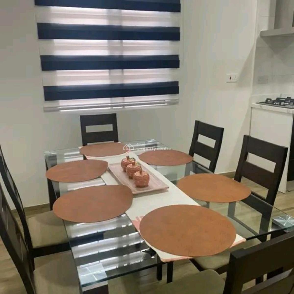 Fully Furnished 3-bedroom Townhouse@ East Airport, East Airport, Airport Residential Area, Accra, Townhouse for Rent