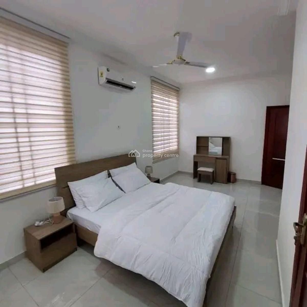 Fully Furnished 3-bedroom Townhouse@ East Airport, East Airport, Airport Residential Area, Accra, Townhouse for Rent