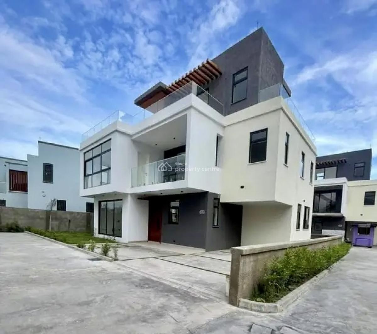 4 Bedroom Townhouse with Staff Quarters in a Gated Community with Pool, Tse Addo, Accra, Townhouse for Rent