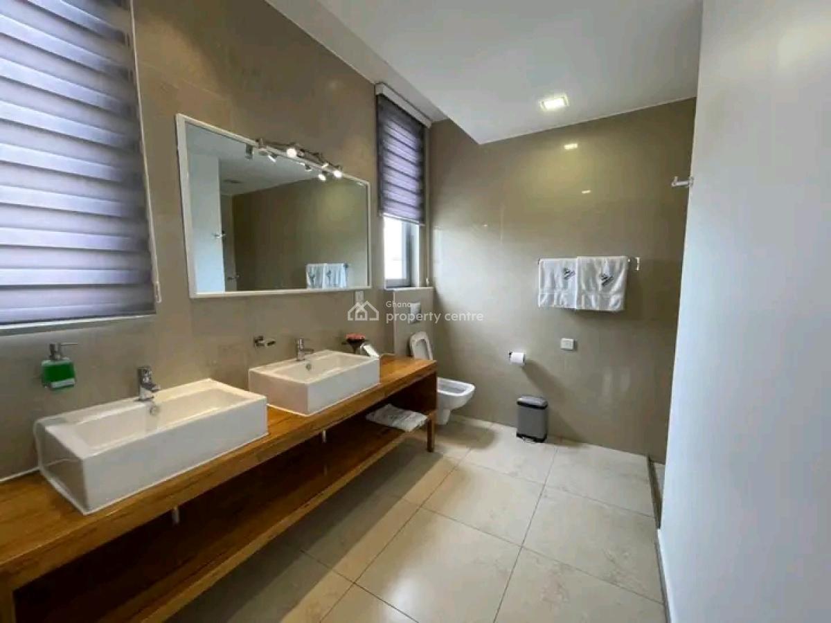 Modern Furnished 2 Bedroom All Ensuite Apartment, on The Labadi Osu Road, Osu, Accra, Apartment for Rent