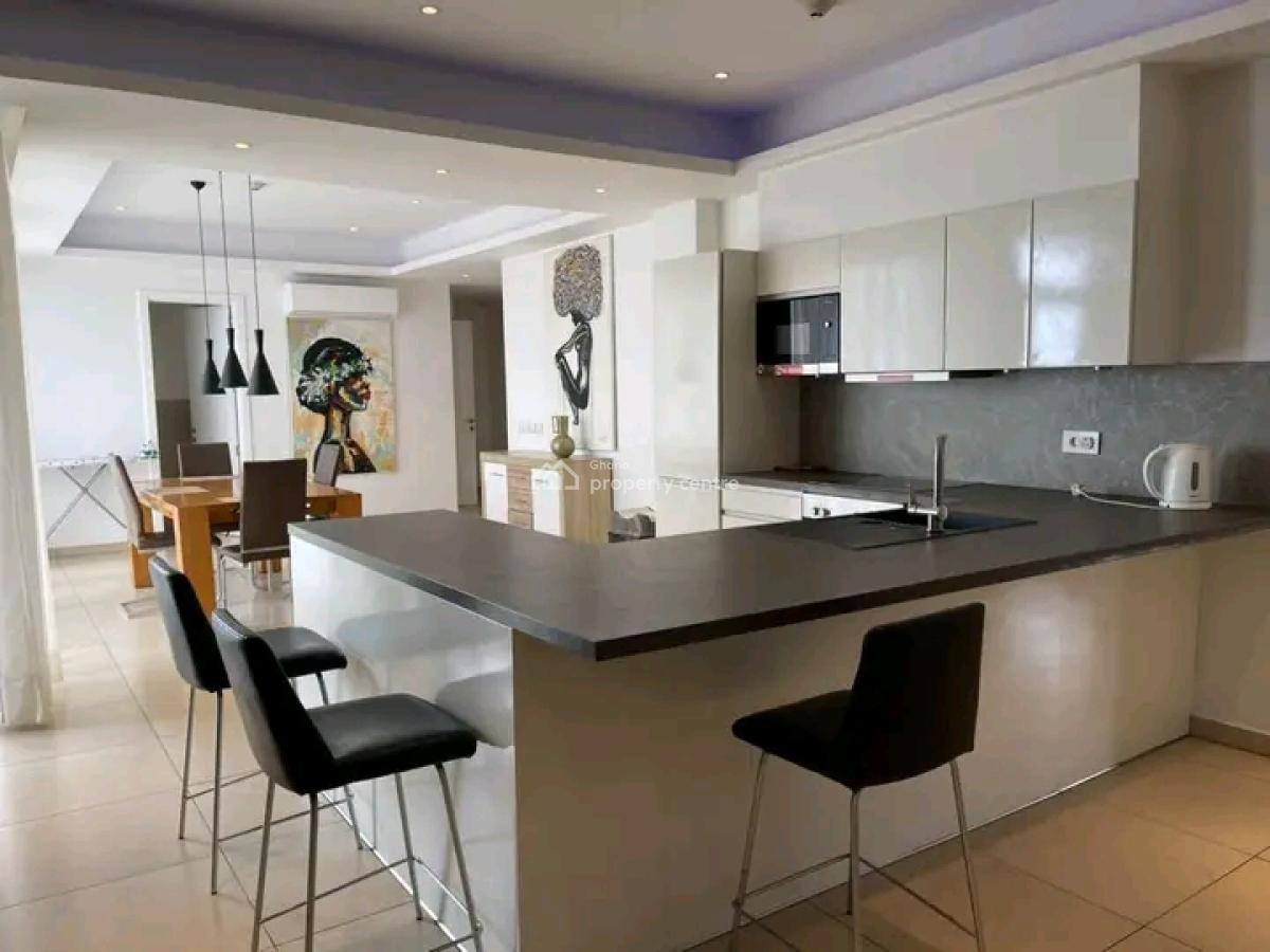 Modern Furnished 2 Bedroom All Ensuite Apartment, on The Labadi Osu Road, Osu, Accra, Apartment for Rent