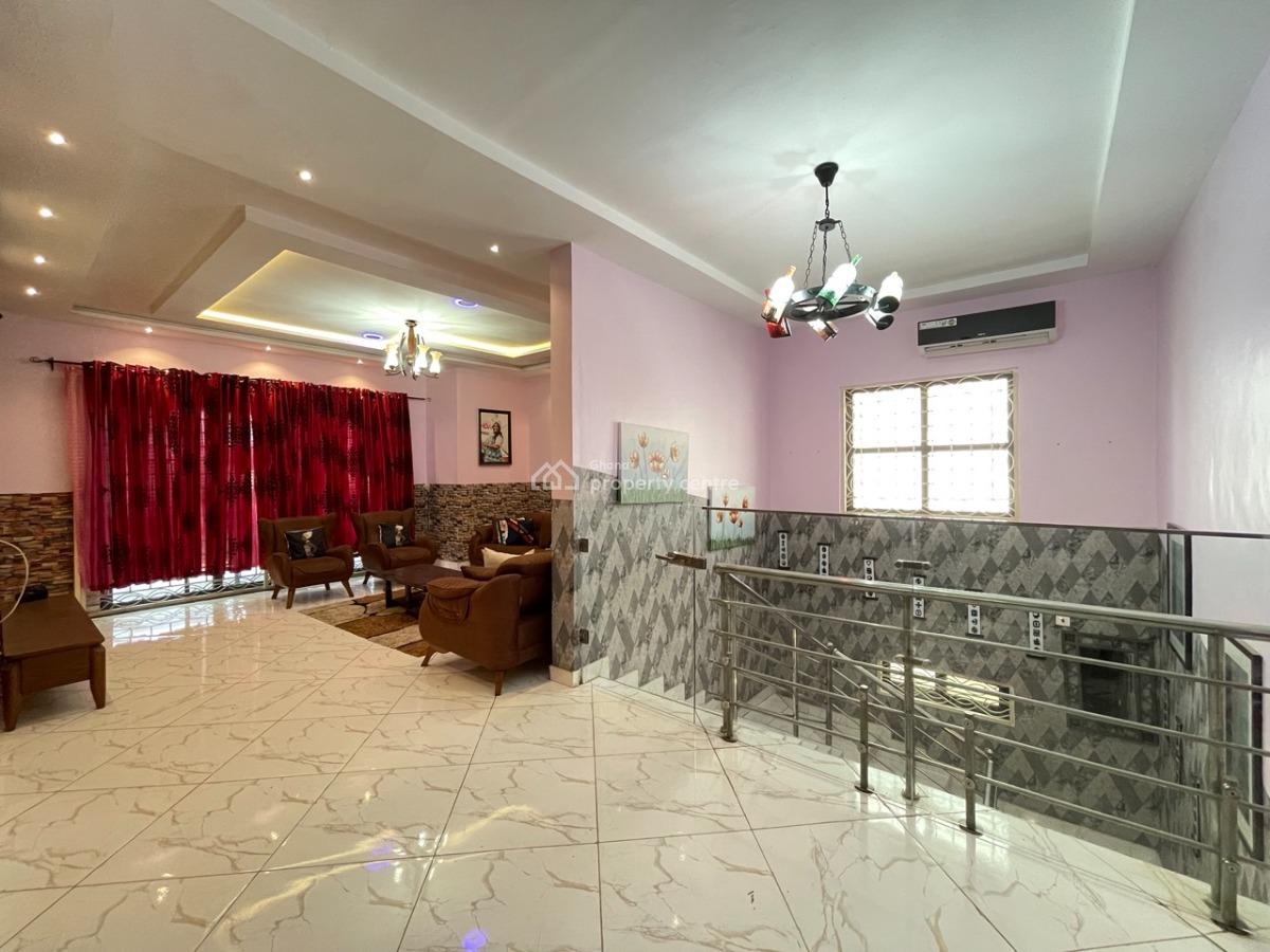 Fully Furnished 5 Bedroom with Swimming Pool, Ashaley Botwe, Adenta Municipal, Accra, Detached Duplex for Rent