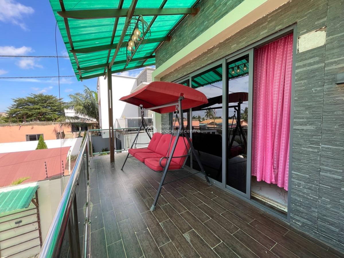 Fully Furnished 5 Bedroom with Swimming Pool, Ashaley Botwe, Adenta Municipal, Accra, Detached Duplex for Rent