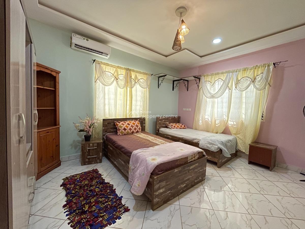 Fully Furnished 5 Bedroom with Swimming Pool, Ashaley Botwe, Adenta Municipal, Accra, Detached Duplex for Rent