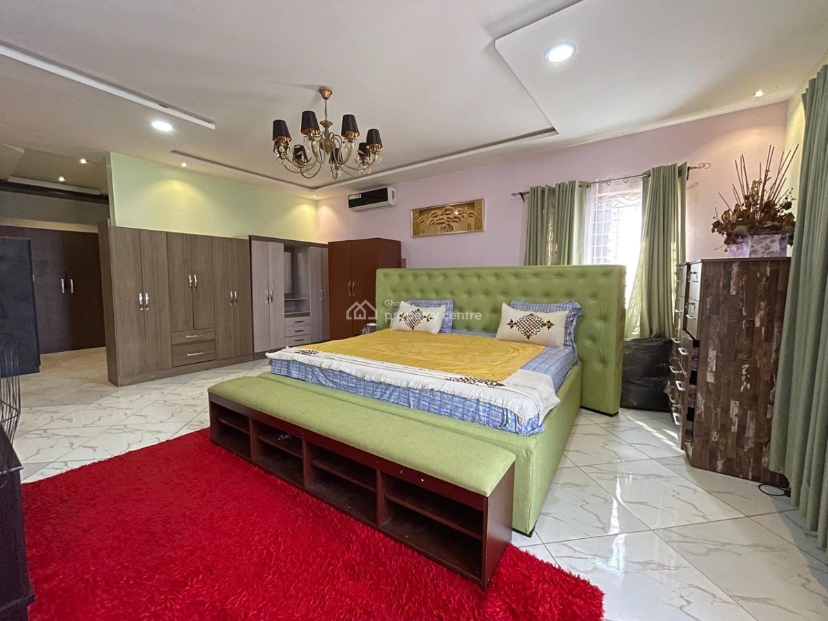 Fully Furnished 5 Bedroom with Swimming Pool, Ashaley Botwe, Adenta Municipal, Accra, Detached Duplex for Rent