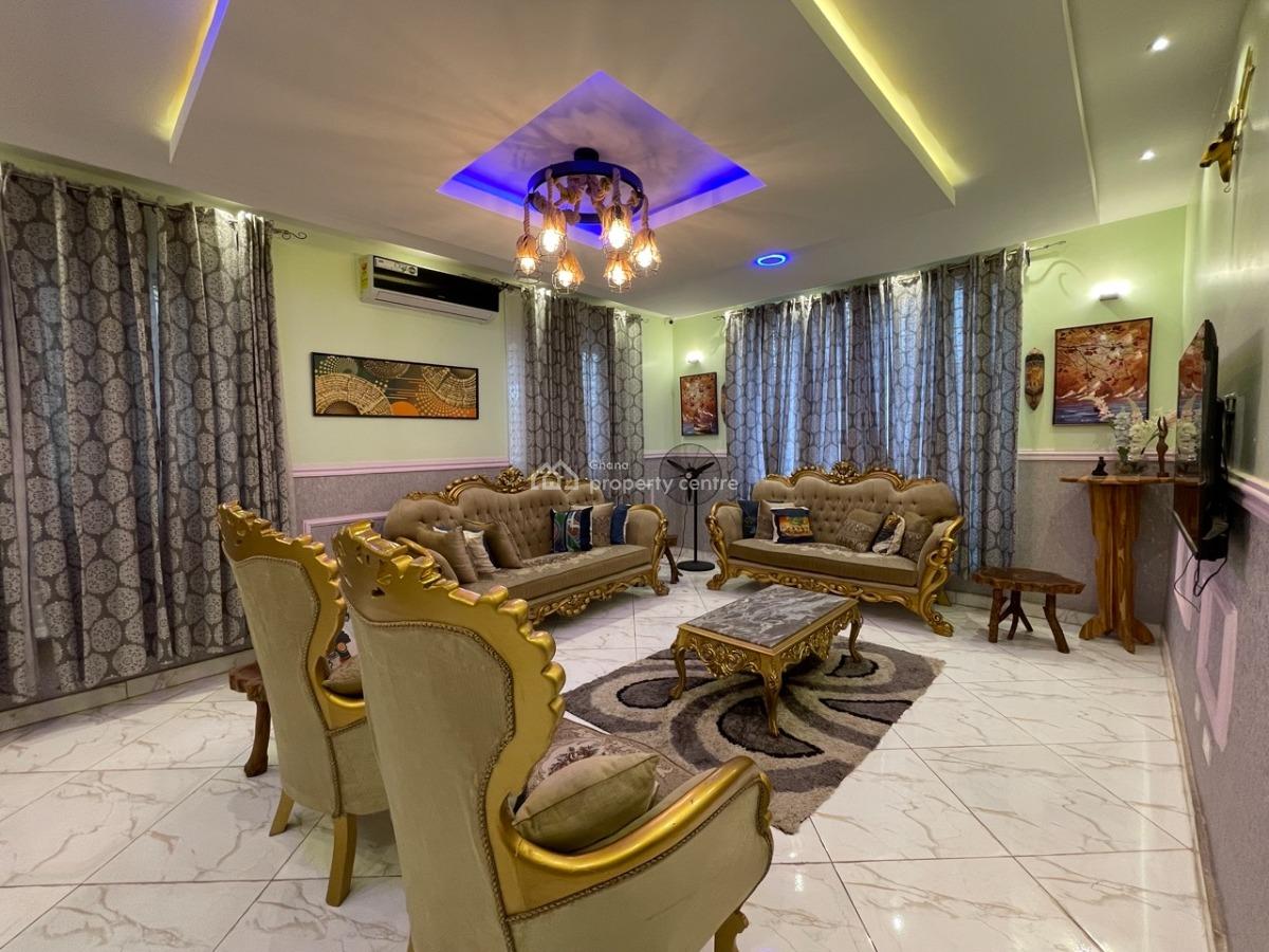 Fully Furnished 5 Bedroom with Swimming Pool, Ashaley Botwe, Adenta Municipal, Accra, Detached Duplex for Rent